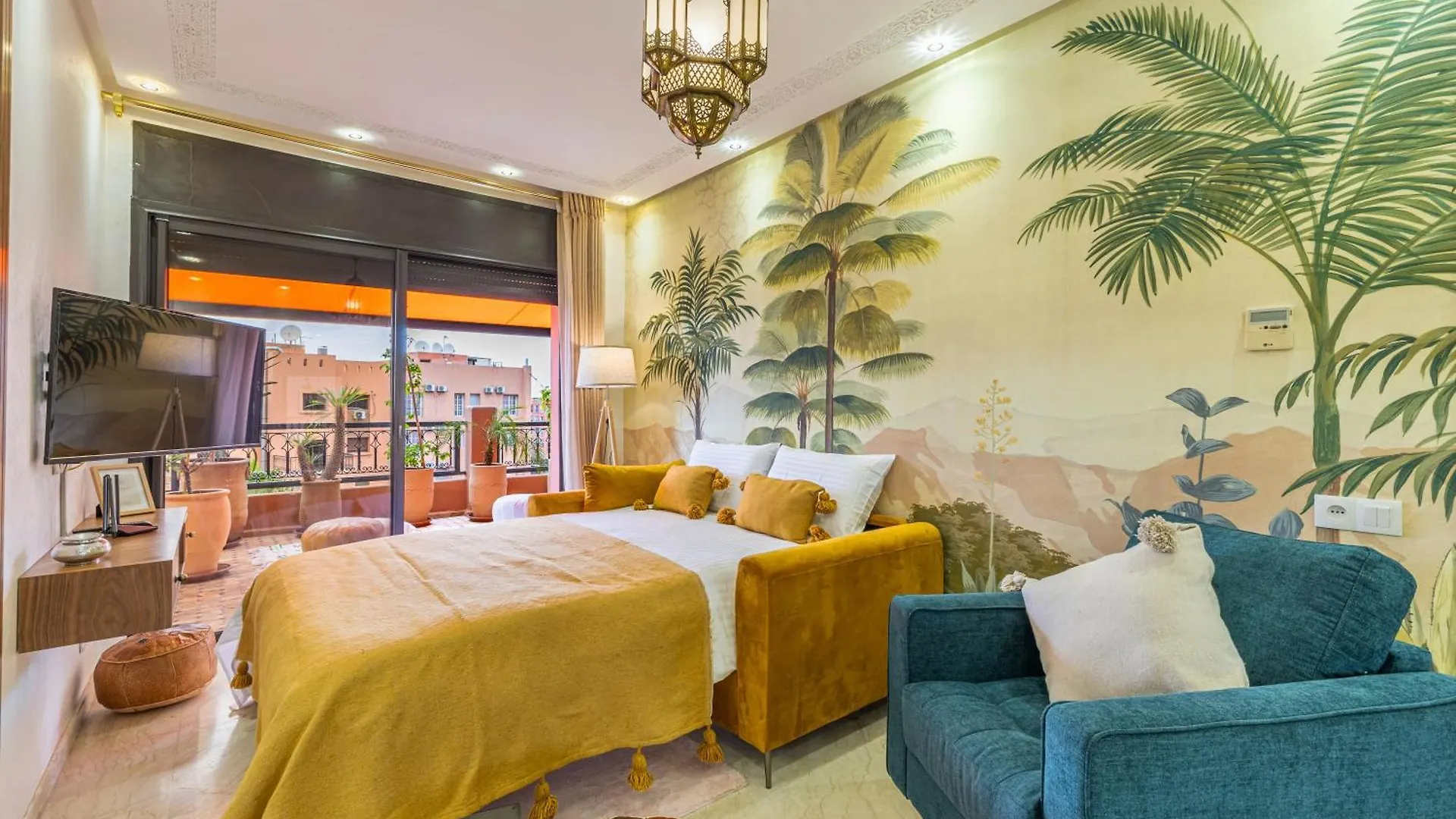 Le Jasmin - Appartement Authentique A Gueliz Marrakesh Appartamento