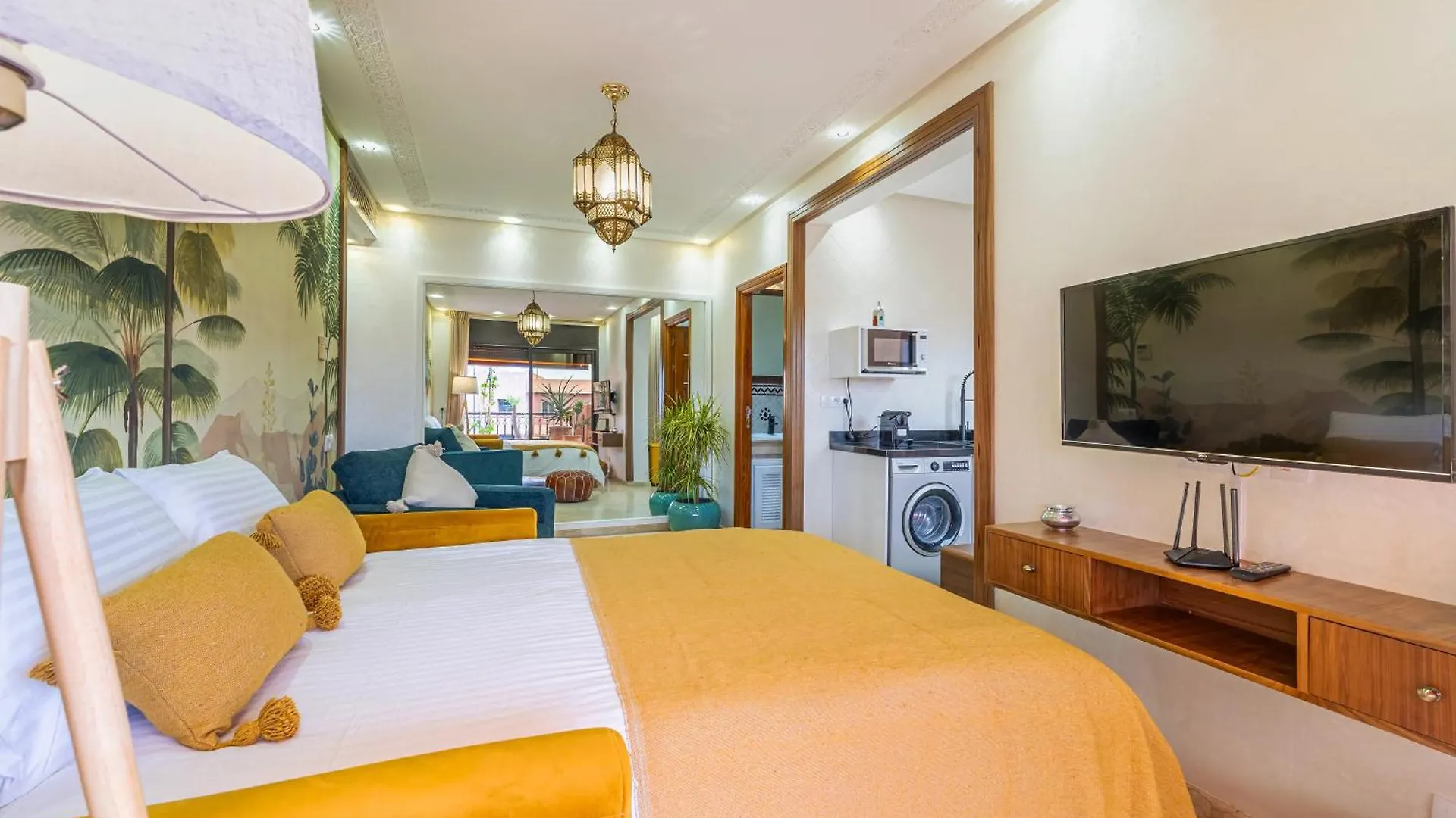 Apartment Le Jasmin - Appartement Authentique A Gueliz Marrakesh Morocco